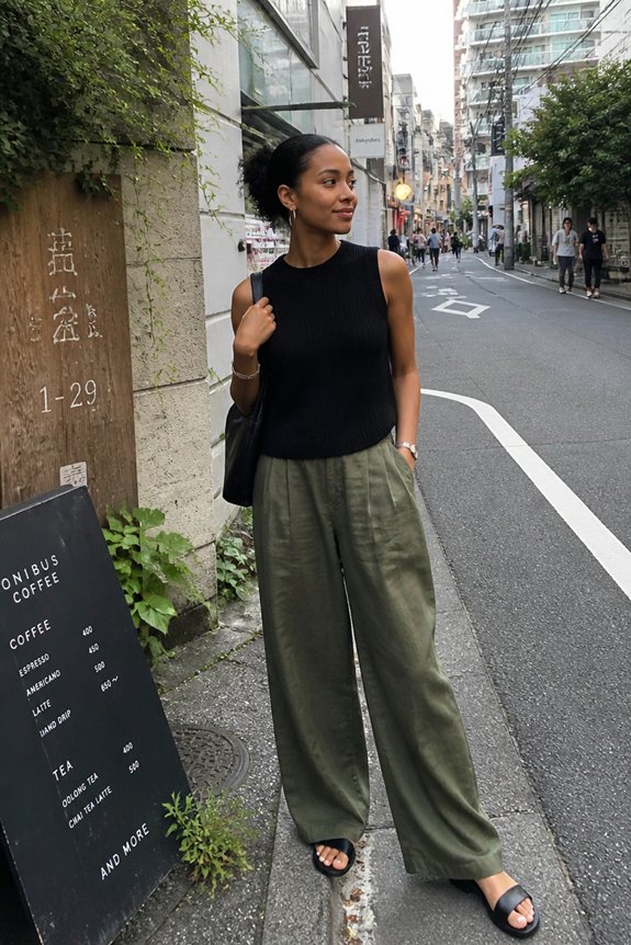 chic summer casual ensemble