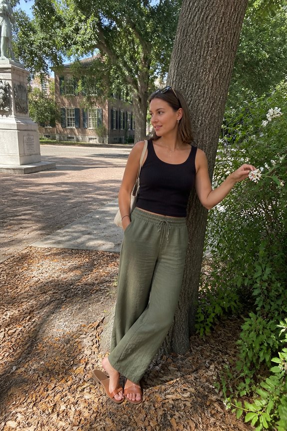 chic summer casual outfit
