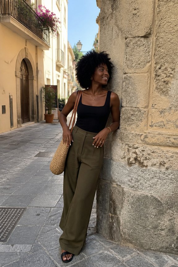 chic summer casual outfit