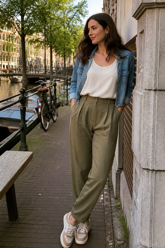 chic summer casual outfit