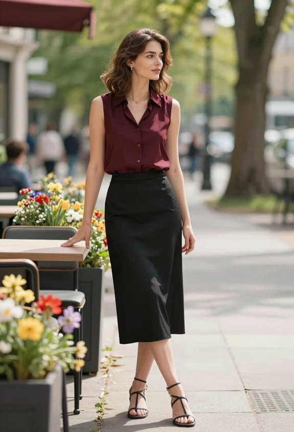 chic summer evening outfit