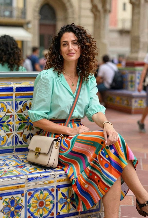 chic summer evening outfit