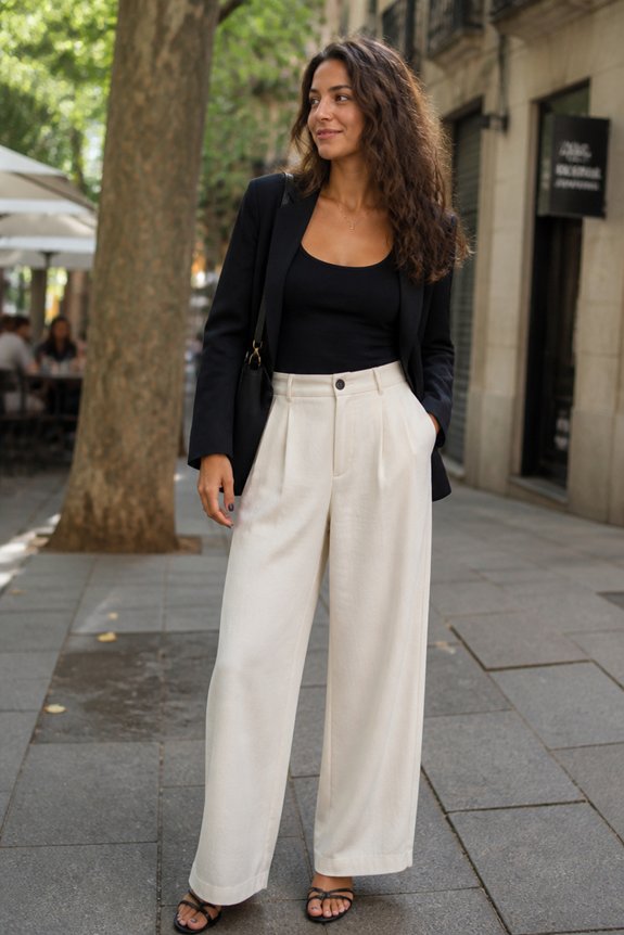 chic summer layered look