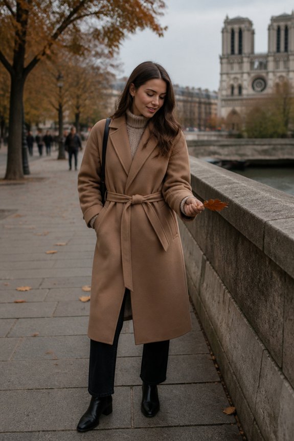 chic winter casual ensemble
