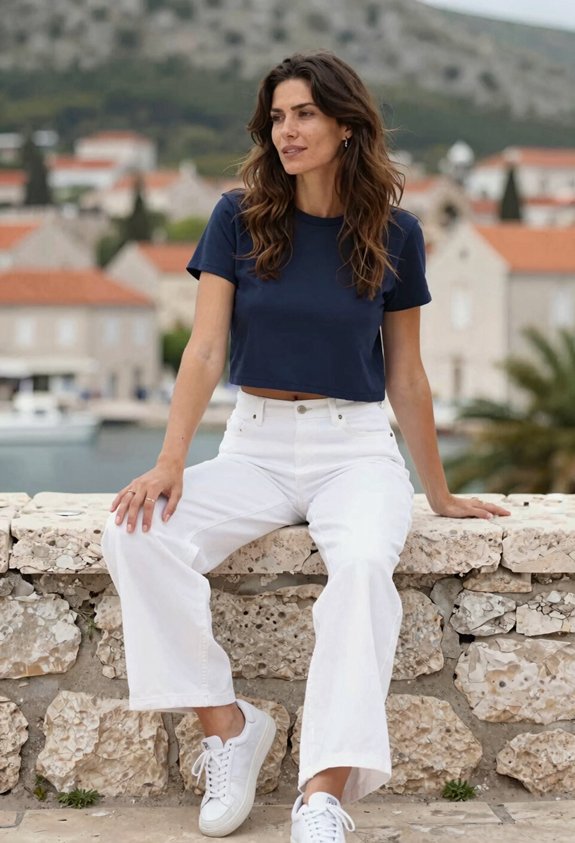 coastal chic outfit ensemble