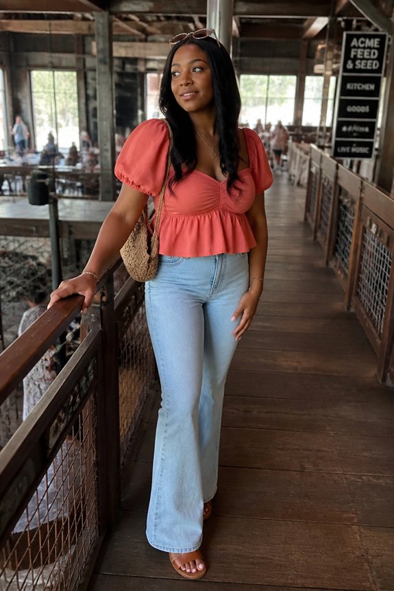 colorful casual comfortable chic