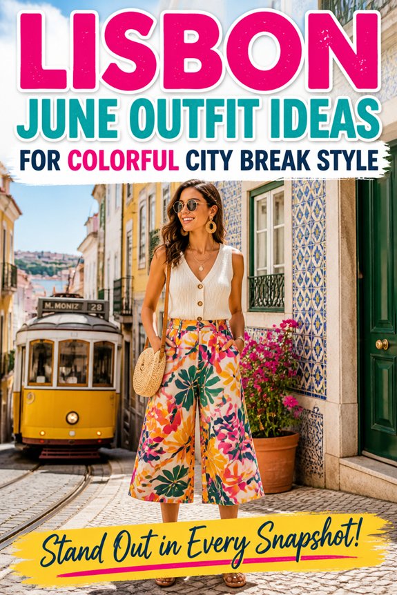 colorful lisbon city attire