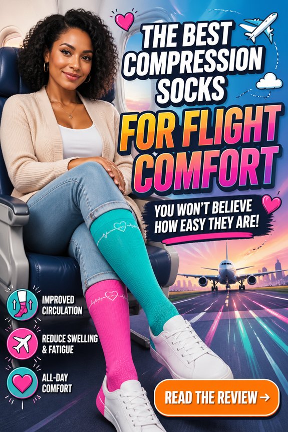 comfortable flying with compression