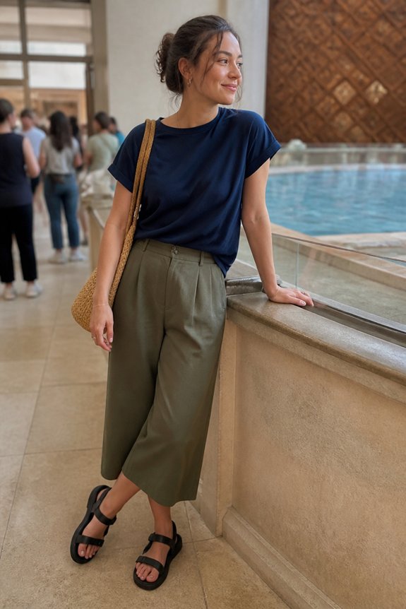 comfortable summer city outfit