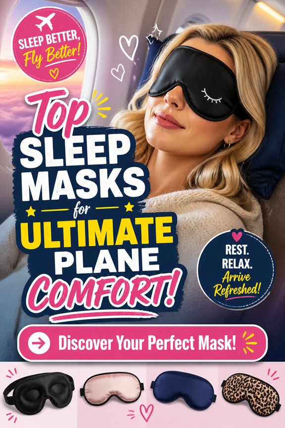 comfortable travel sleep masks