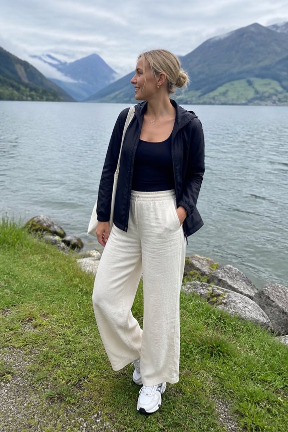 comfortable versatile travel outfit
