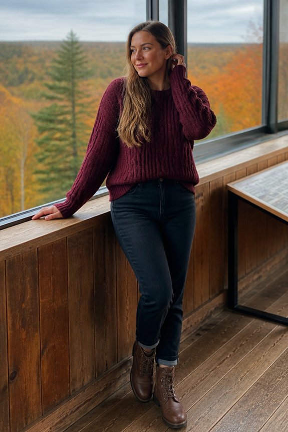 cozy autumn casual outfit