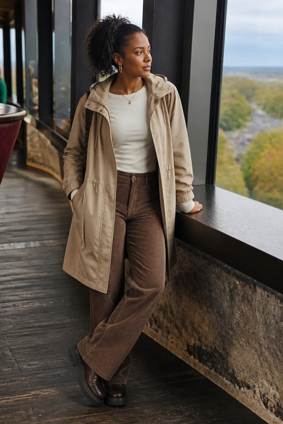 cozy autumn layered outfit