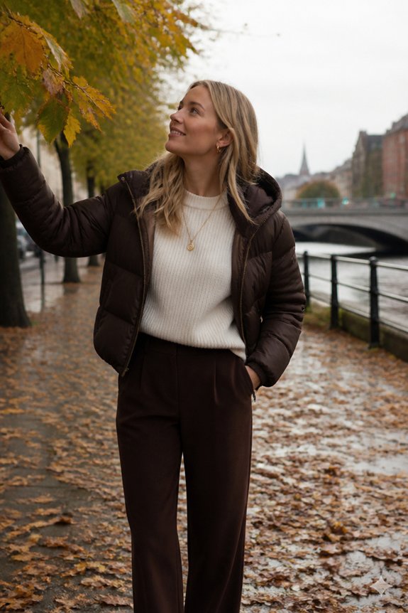 cozy autumn outfit ensemble