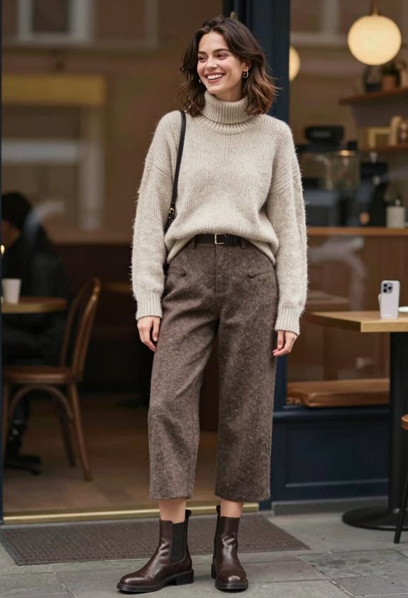 cozy chic autumn ensemble