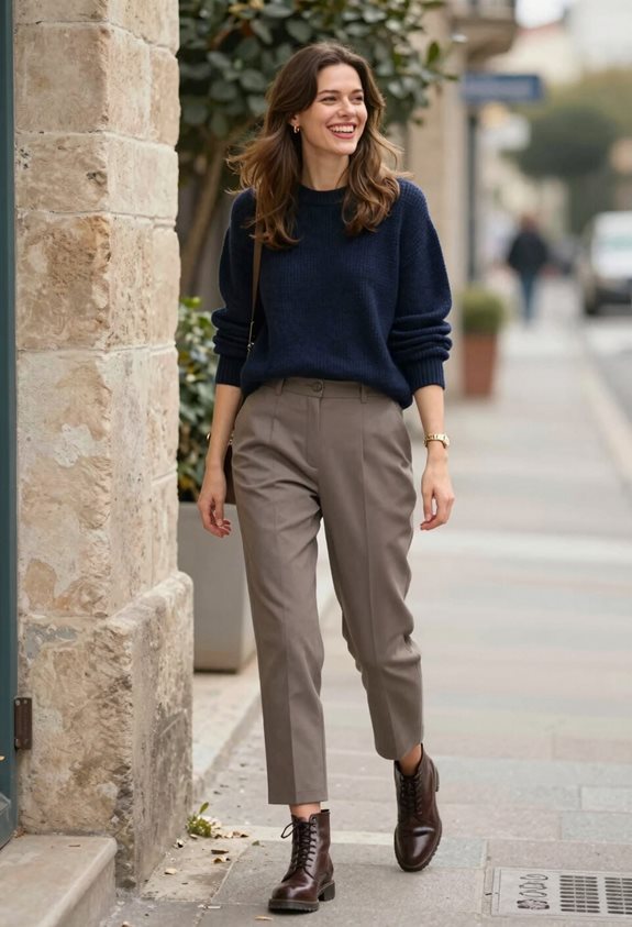 cozy chic autumn outfit