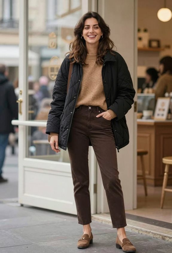 cozy chic autumn outfit