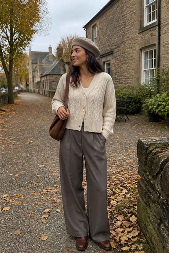 cozy classic chic ensemble