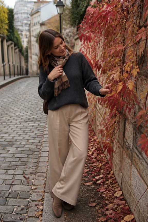 cozy fall neutral ensemble