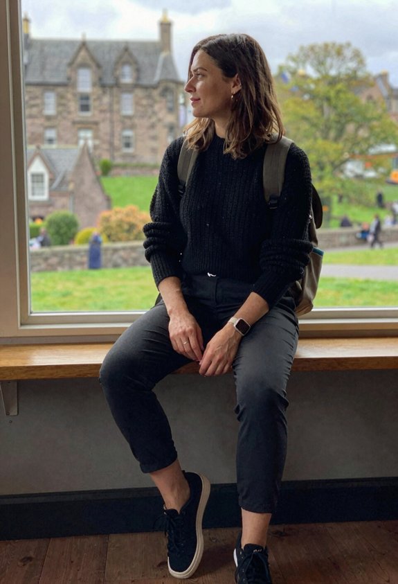 cozy knit with stylish essentials