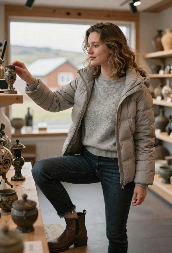 cozy layers for cold weather