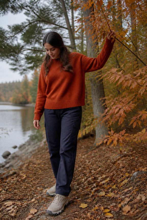 cozy practical stylish outfit