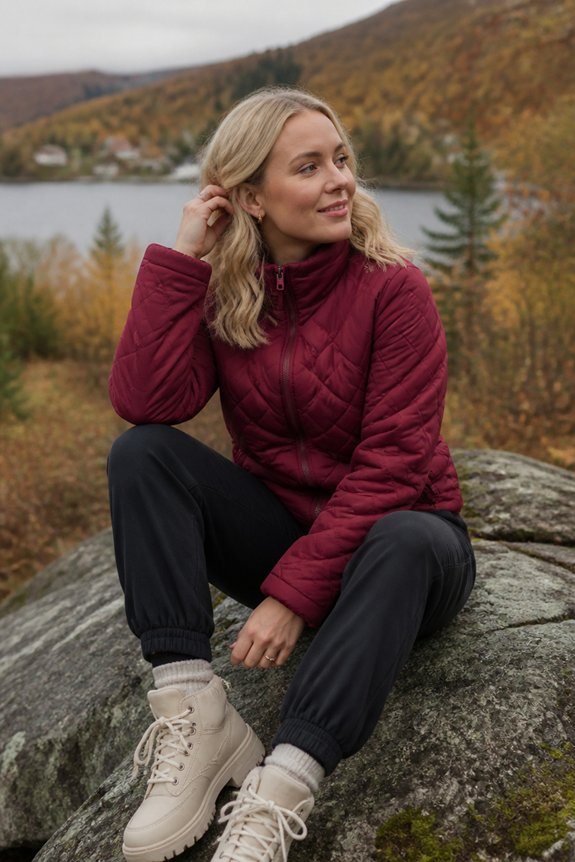 cozy winter casual outfit