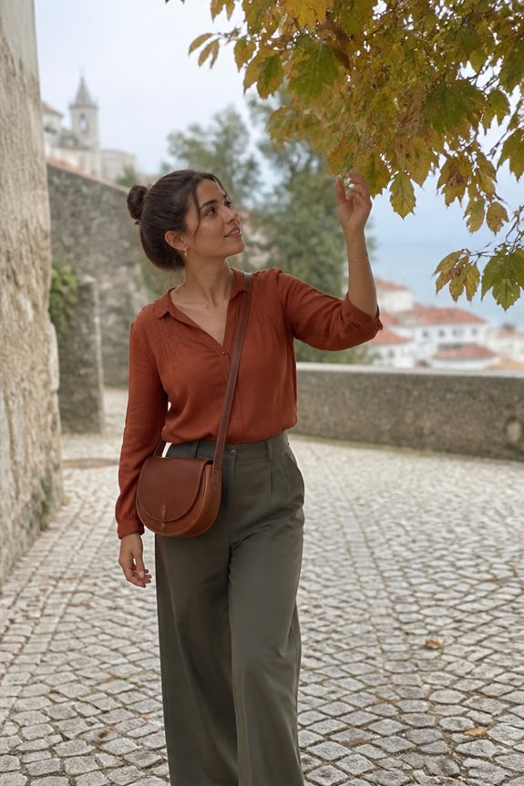 earthy stylish versatile outfit