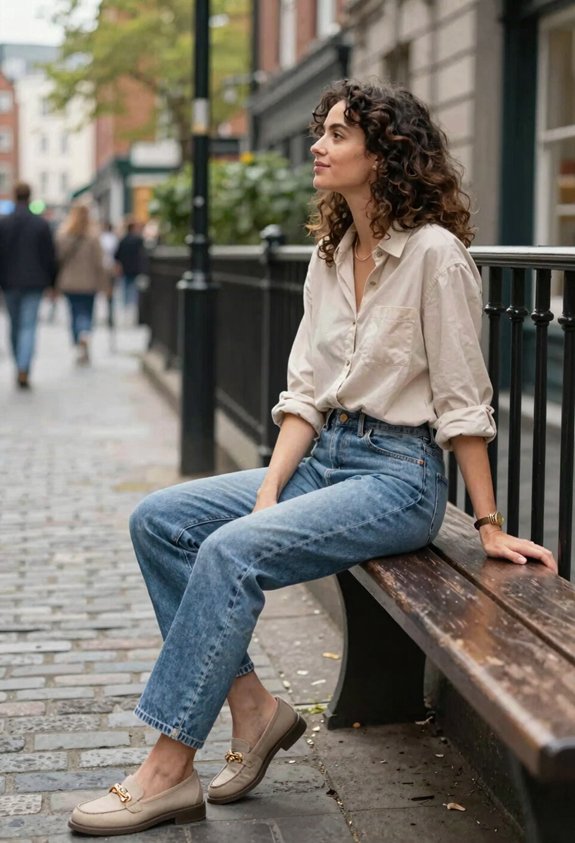 effortless chic casual outfit