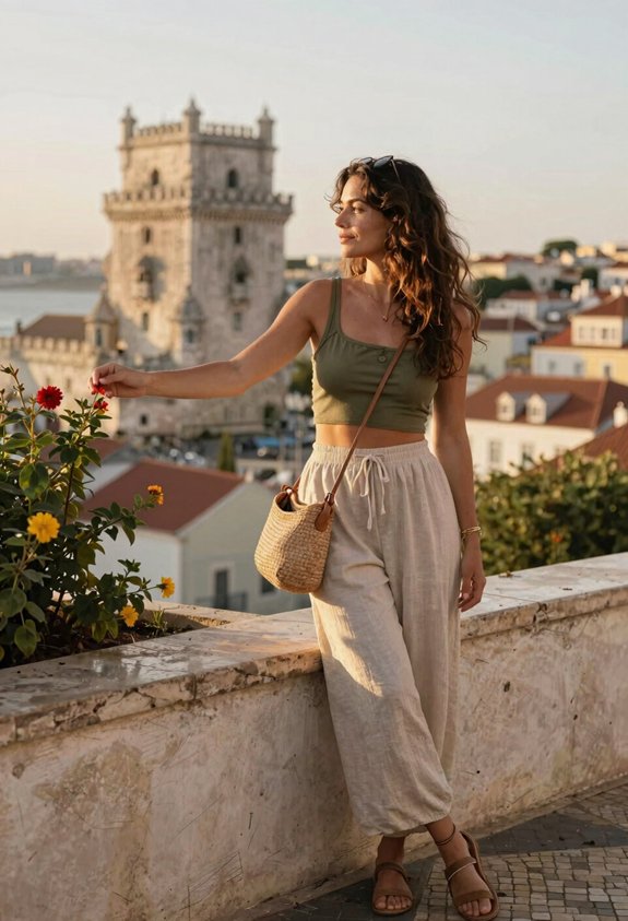 effortless chic summer outfit