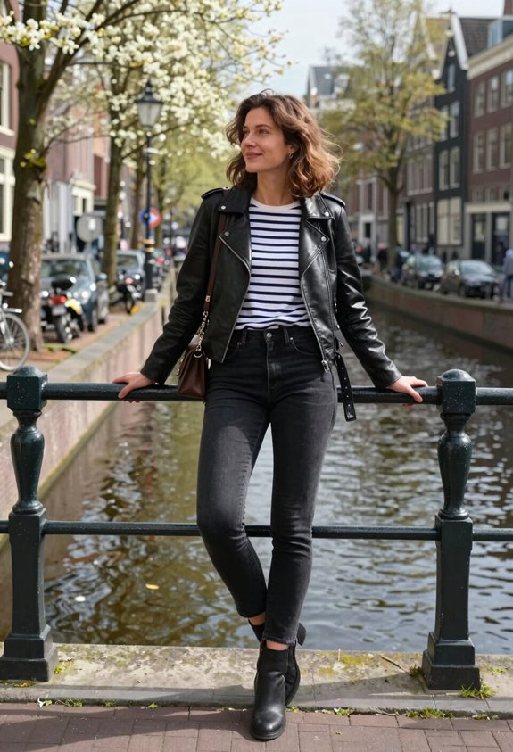 effortless style combination outfit