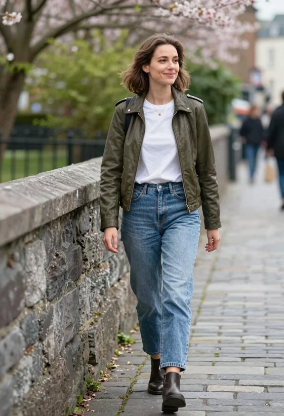 effortless style combination outfit