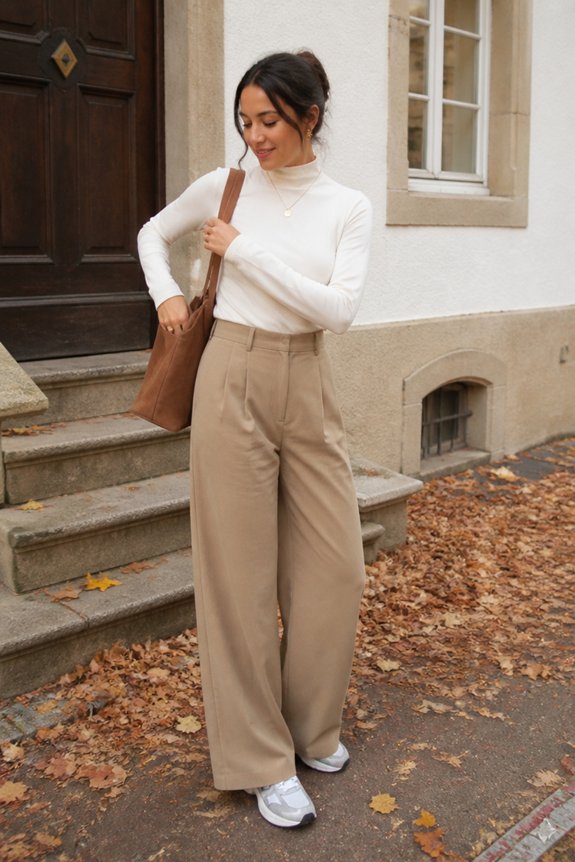 elegant autumn layered outfit