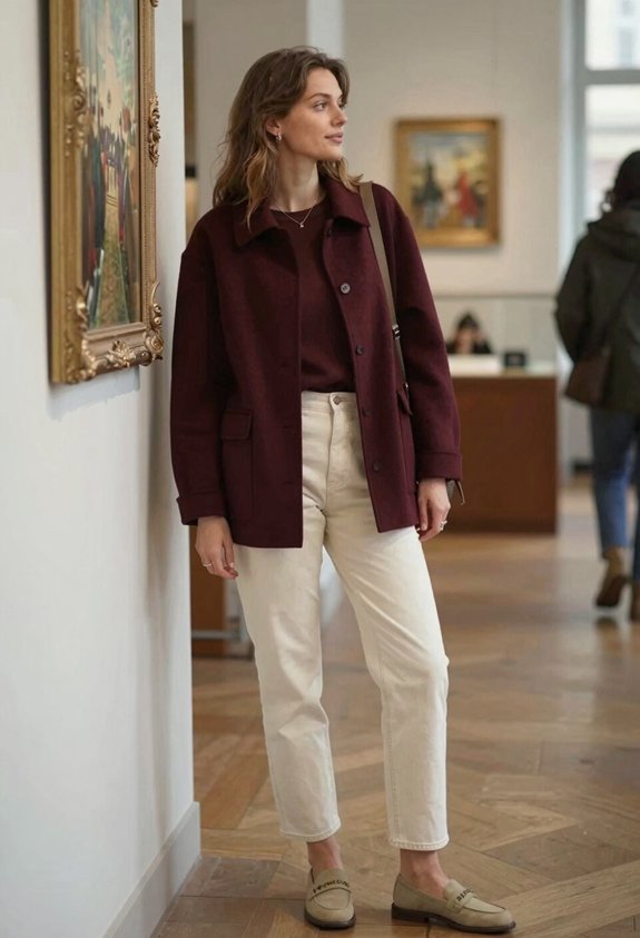 elegant autumn outfit ensemble