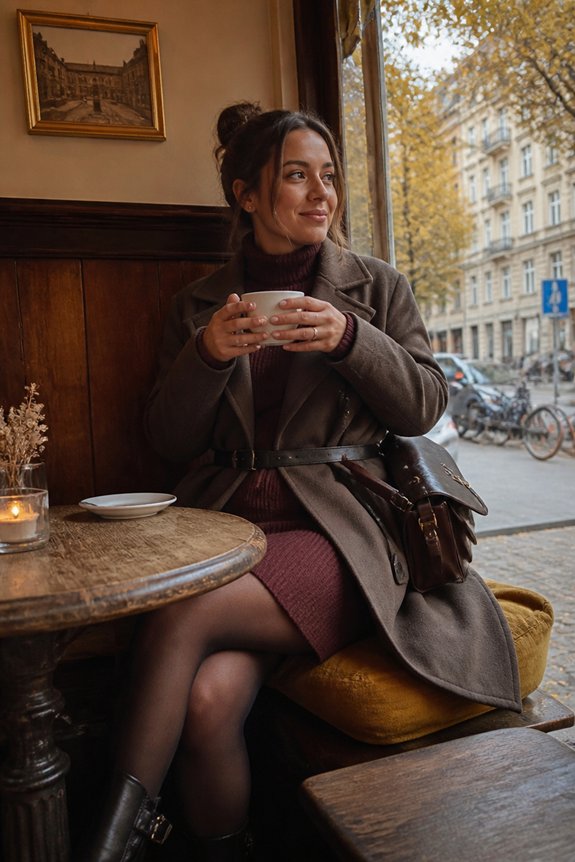 elegant autumn wardrobe ensemble