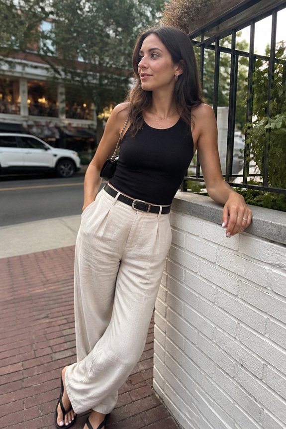 elegant breathable summer outfit