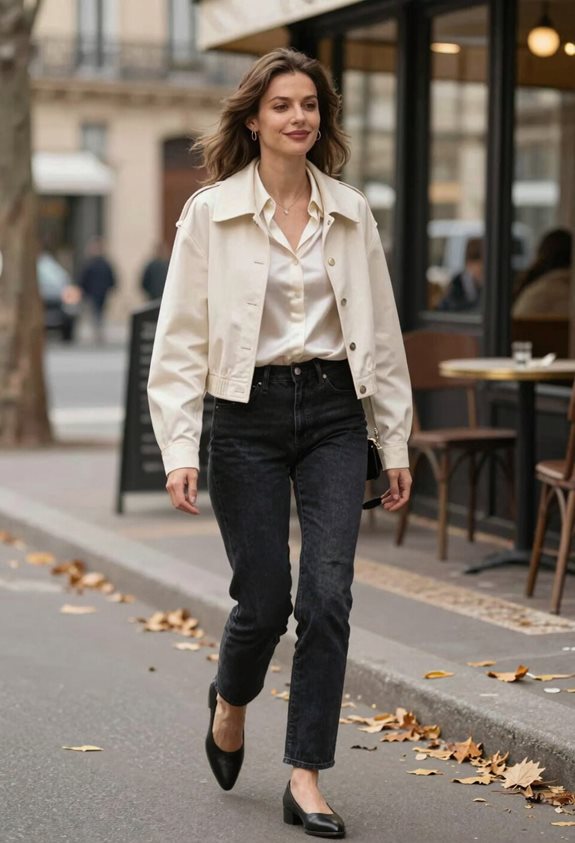elegant casual chic ensemble