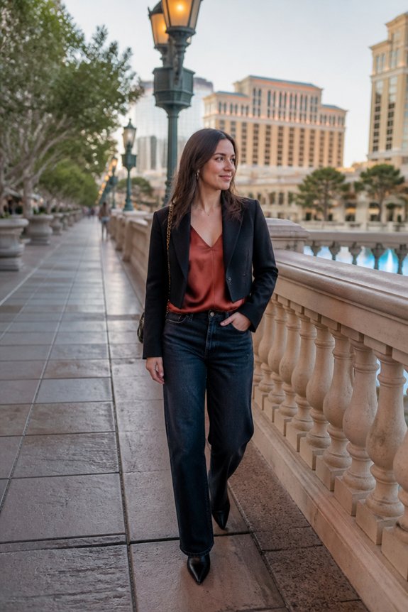elegant casual chic ensemble