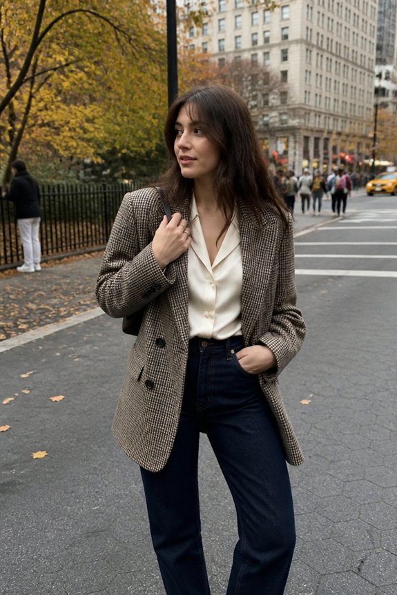 elegant casual layered style
