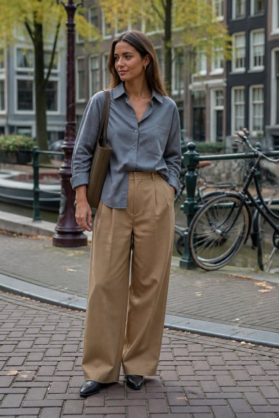 elegant casual office look