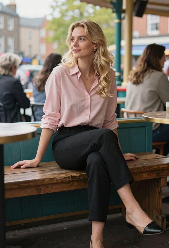 elegant casual outfit choice