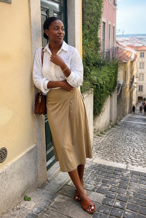 elegant casual summer outfit