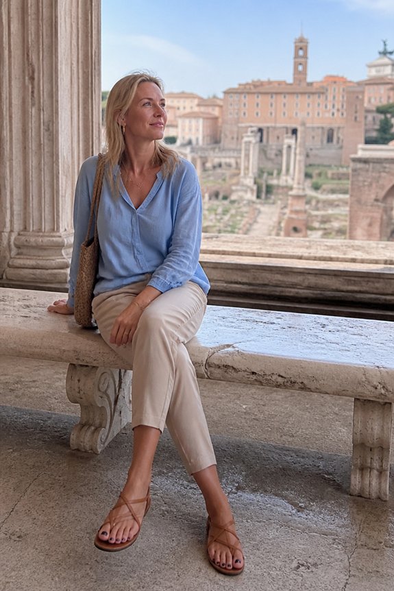 elegant casual summer outfit