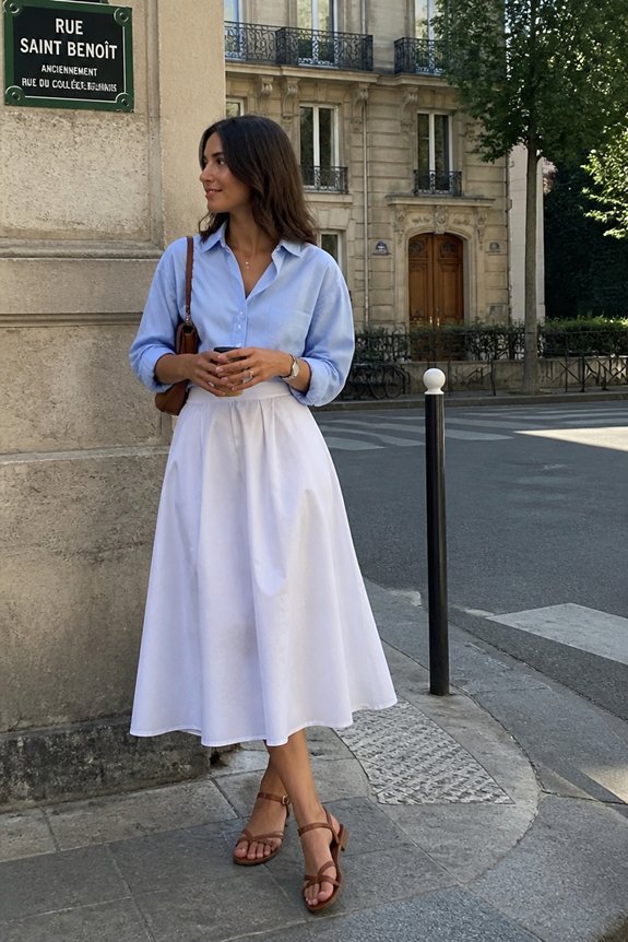 elegant casual summer outfit