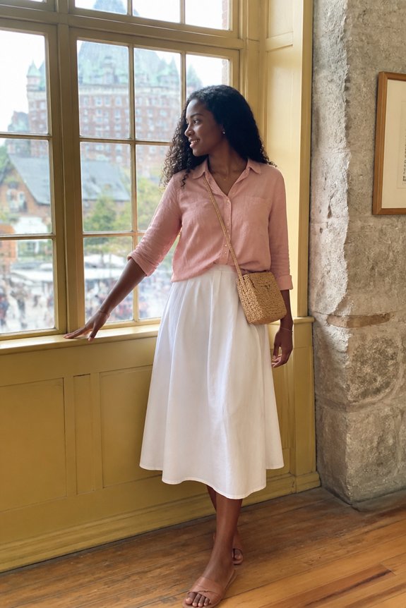 elegant casual summer outfit