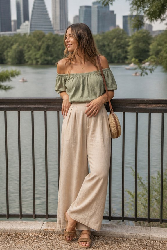 elegant casual summer outfit