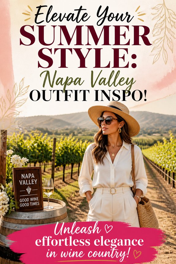 elegant napa summer styles