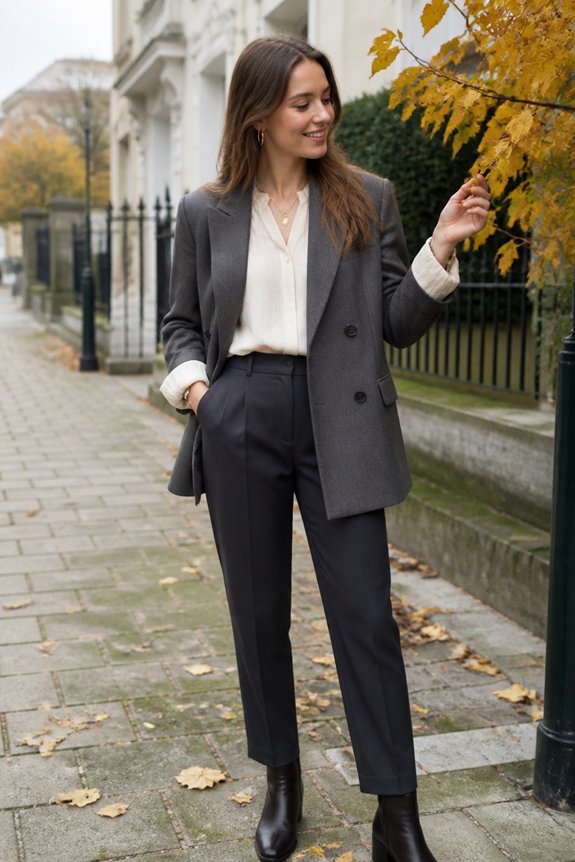 elegant professional office attire