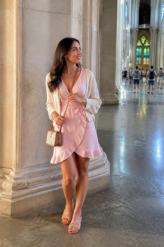 elegant summer casual ensemble