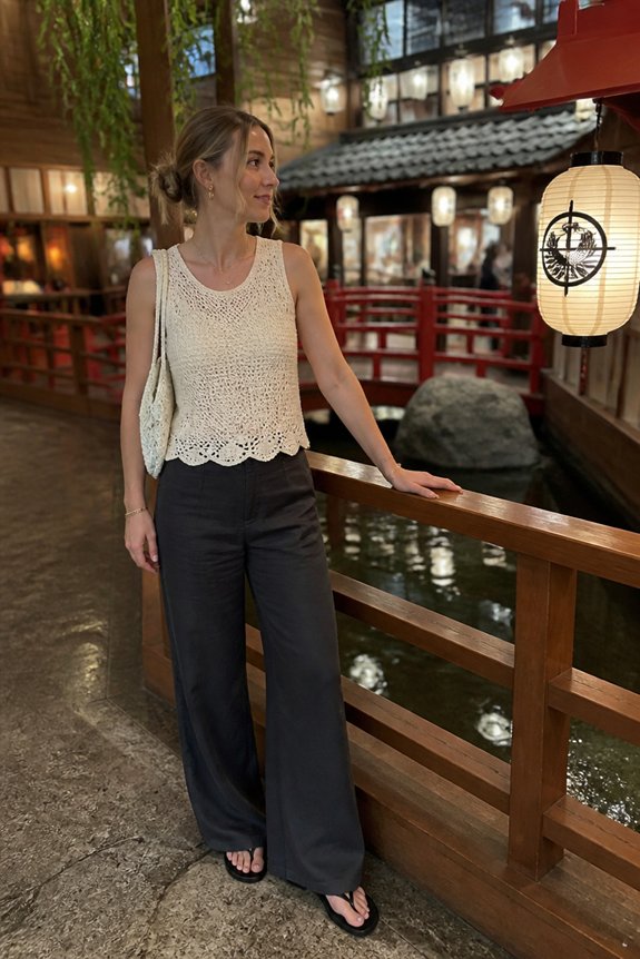 elegant summer casual outfit